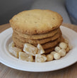 Ginger and Macadamia biscuits